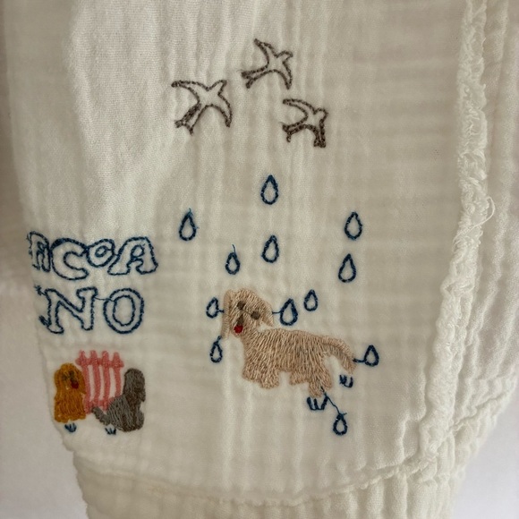 Johnny Was Nargis Embroidered Gauze Tunic Natural Size Small - Picture 10 of 15